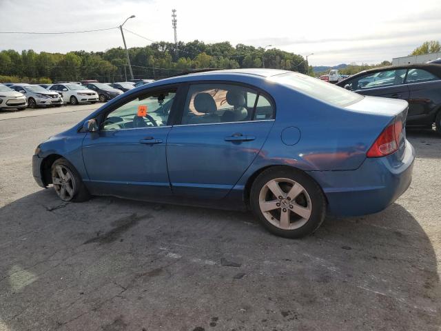 1HGFA16866L020370 - 2006 HONDA CIVIC EX BLUE photo 2