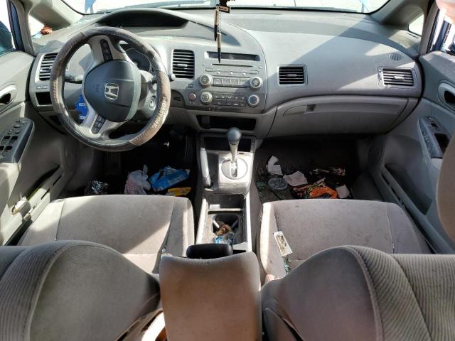 1HGFA16866L020370 - 2006 HONDA CIVIC EX BLUE photo 8