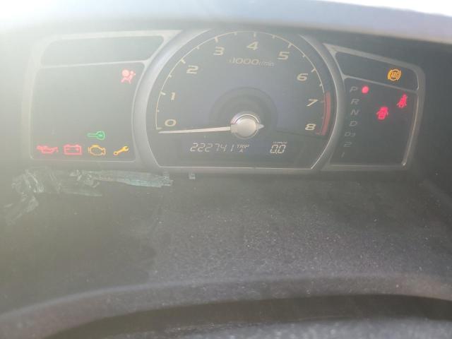 1HGFA16866L020370 - 2006 HONDA CIVIC EX BLUE photo 9