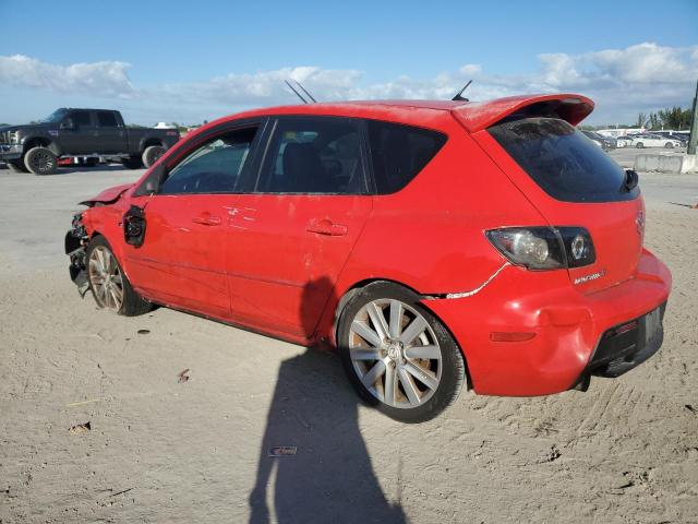 JM1BK34L581867098 - 2008 MAZDA SPEED 3 RED photo 2