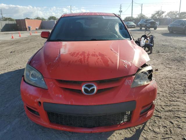 JM1BK34L581867098 - 2008 MAZDA SPEED 3 RED photo 5