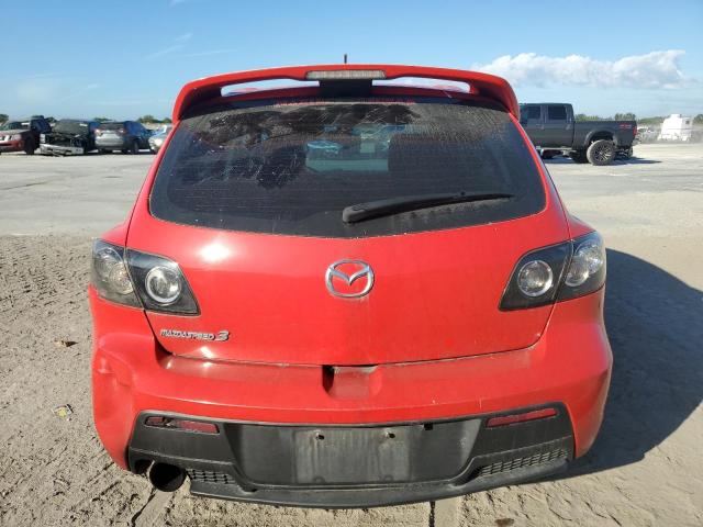 JM1BK34L581867098 - 2008 MAZDA SPEED 3 RED photo 6