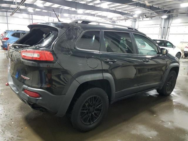 1C4PJMBS5EW294212 - 2014 JEEP CHEROKEE TRAILHAWK BLACK photo 3