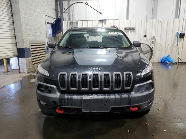 1C4PJMBS5EW294212 - 2014 JEEP CHEROKEE TRAILHAWK BLACK photo 5