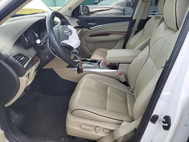 5J8YD4H96JL015976 - 2018 ACURA MDX ADVANCE თეთრი ფოტო 7