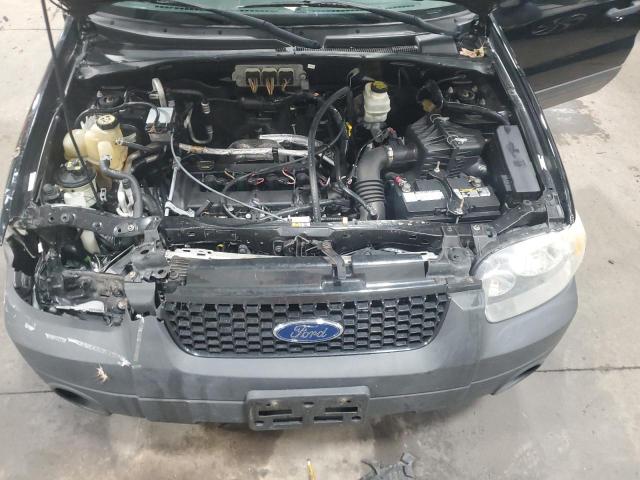 1FMYU02Z87KB19573 - 2007 FORD ESCAPE XLS BLACK photo 12