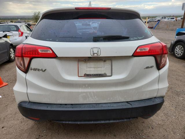 3CZRU6H39GM755095 - 2016 HONDA HR-V LX WHITE photo 6