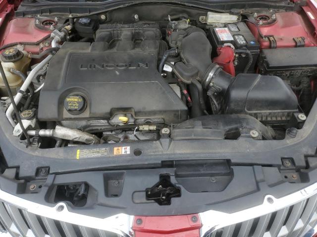 3LNHL2JC7CR804861 - 2012 LINCOLN MKZ BURGUNDY photo 11