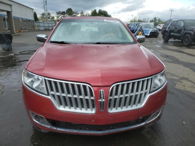 3LNHL2JC7CR804861 - 2012 LINCOLN MKZ BURGUNDY photo 5