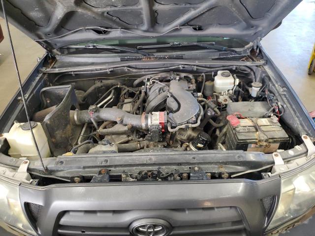 5TELU4ENXAZ727970 - 2010 TOYOTA TACOMA DOUBLE CAB GRAY photo 11