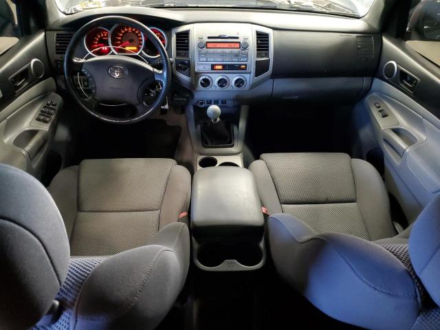5TELU4ENXAZ727970 - 2010 TOYOTA TACOMA DOUBLE CAB GRAY photo 8