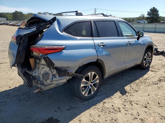 5TDKDRAH3PS023608 - 2023 TOYOTA HIGHLANDER L GRAY photo 3