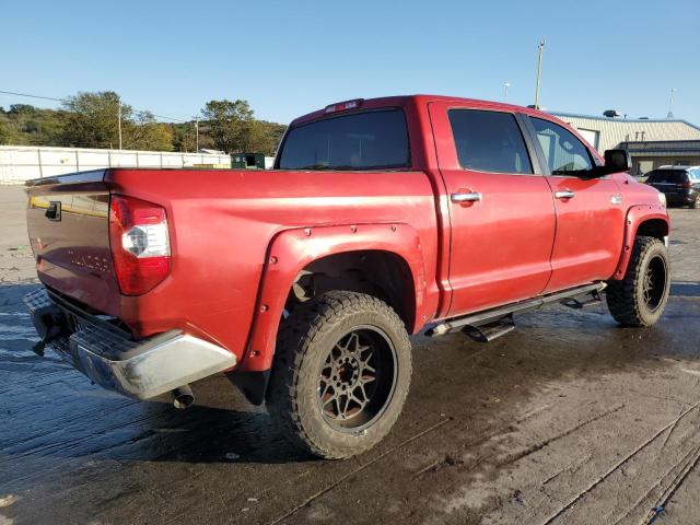 5TFAW5F1XEX345437 - 2014 TOYOTA TUNDRA CREWMAX PLATINUM RED photo 3