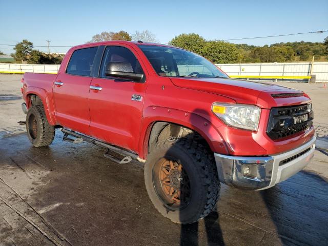 5TFAW5F1XEX345437 - 2014 TOYOTA TUNDRA CREWMAX PLATINUM RED photo 4