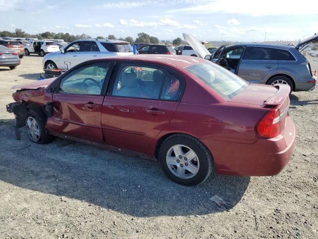 1G1ZT52815F116593 - 2005 CHEVROLET MALIBU LS BURGUNDY photo 2