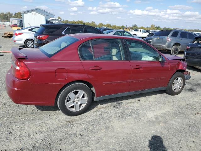 1G1ZT52815F116593 - 2005 CHEVROLET MALIBU LS BURGUNDY photo 3