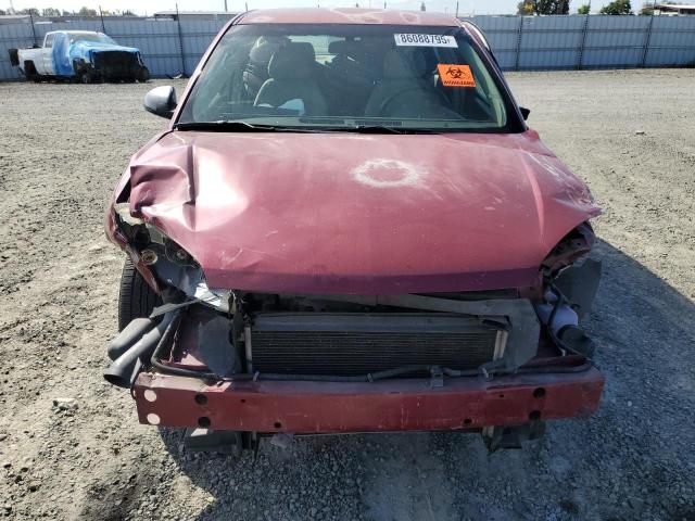 1G1ZT52815F116593 - 2005 CHEVROLET MALIBU LS BURGUNDY photo 5