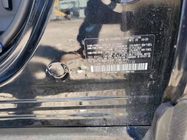 JF2SKAJC0MH442738 - 2021 SUBARU FORESTER PREMIUM BLACK photo 14