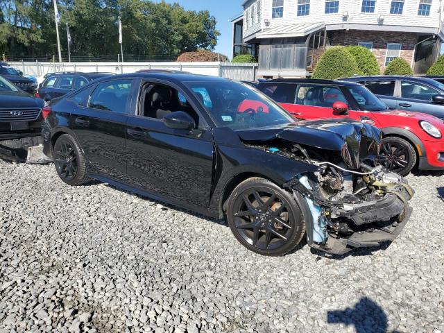 2HGFE2F51NH567395 - 2022 HONDA CIVIC SPORT BLACK photo 4