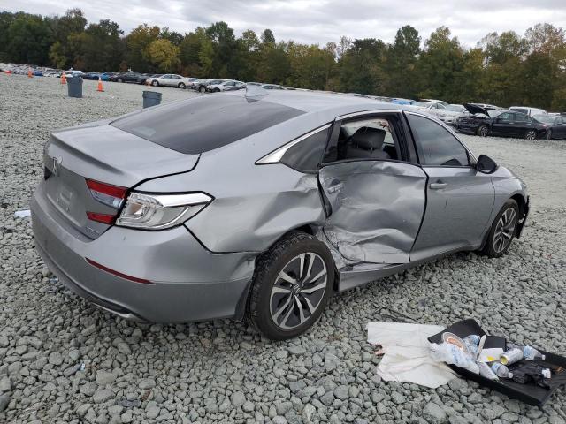 1HGCV3F12KA003366 - 2019 HONDA ACCORD HYBRID Gümüş fotoğraf 3