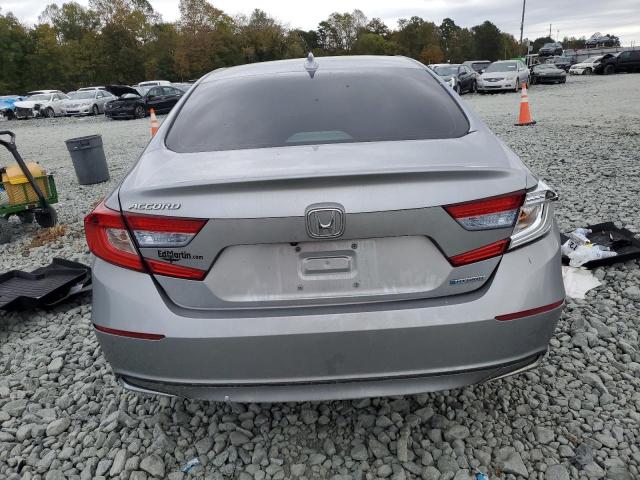 1HGCV3F12KA003366 - 2019 HONDA ACCORD HYBRID Gümüş fotoğraf 6