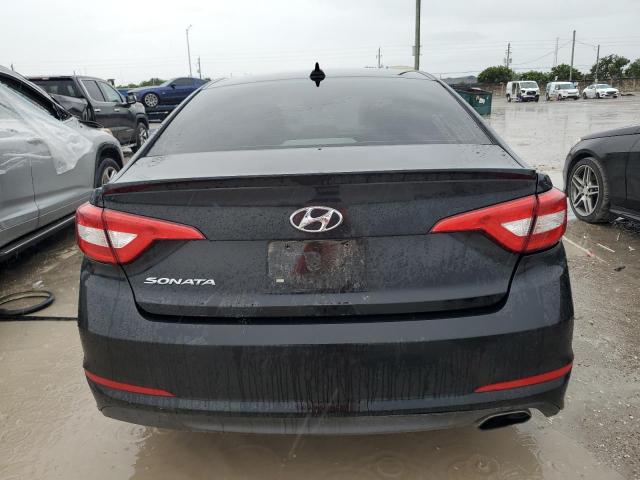5NPE24AF6GH355245 - 2016 HYUNDAI SONATA SE BLACK photo 6