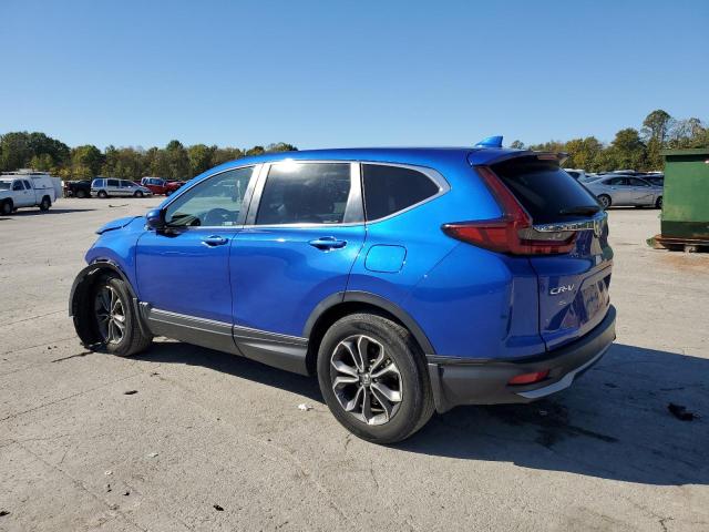 7FARW2H82ME013694 - 2021 HONDA CR-V EXL 蓝色 照片 2