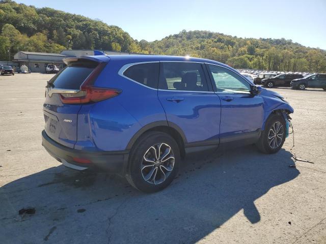 7FARW2H82ME013694 - 2021 HONDA CR-V EXL 蓝色 照片 3