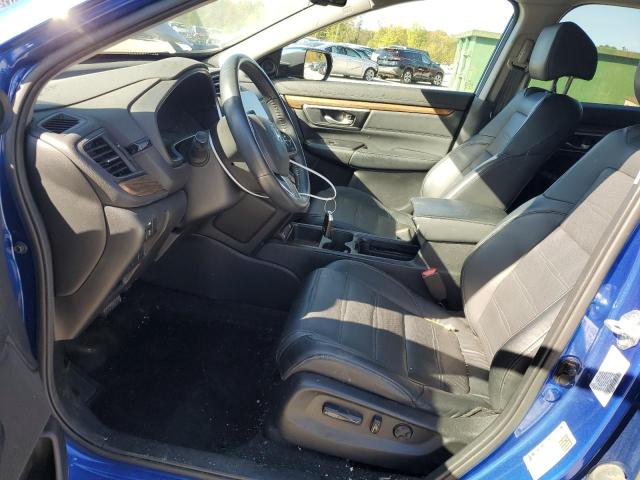 7FARW2H82ME013694 - 2021 HONDA CR-V EXL 蓝色 照片 7