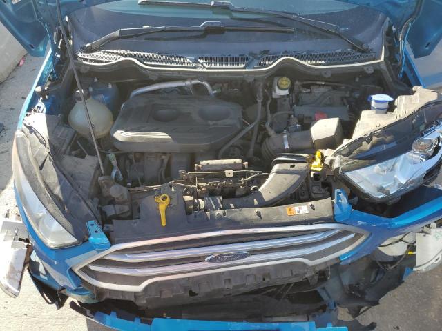 MAJ6P1UL7JC225425 - 2018 FORD ECOSPORT SE ლურჯი ფოტო 12