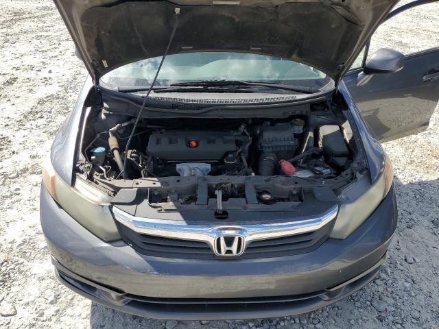 19XFB2F89CE039226 - 2012 HONDA CIVIC EX GRAY photo 11