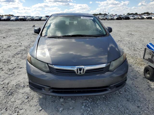 19XFB2F89CE039226 - 2012 HONDA CIVIC EX GRAY photo 5