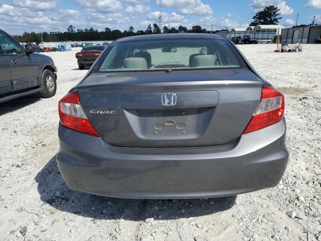 19XFB2F89CE039226 - 2012 HONDA CIVIC EX GRAY photo 6