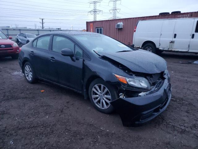2HGFB2F92CH587566 - 2012 HONDA CIVIC EXL BLACK photo 4