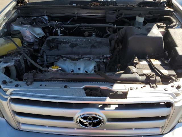 JTEGD21A570169331 - 2007 TOYOTA HIGHLANDER SILVER photo 11