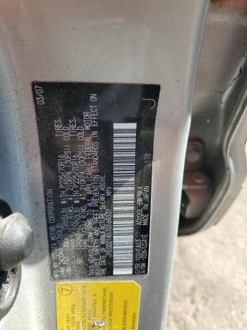 JTEGD21A570169331 - 2007 TOYOTA HIGHLANDER SILVER photo 12
