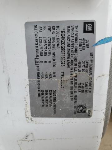 1GB0KVCG6EF167956 - 2014 CHEVROLET SILVERADO K2500 HEAVY DUTY WHITE photo 12