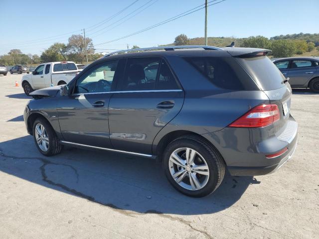 4JGDA5HB3CA032551 - 2012 MERCEDES-BENZ ML 350 4MATIC GRAY photo 2