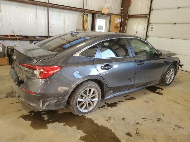 2HGFE2F3XPH101594 - 2023 HONDA CIVIC EX GRAY photo 3