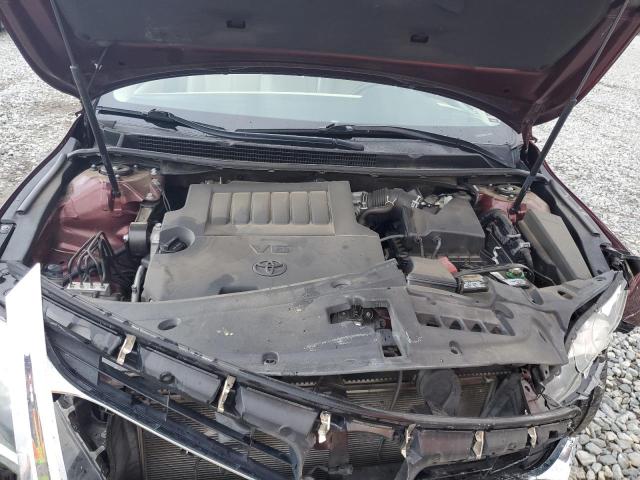 4T1BK1EB9DU024651 - 2013 TOYOTA AVALON BASE 栗色 照片 11