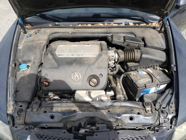 19UUA66287A044375 - 2007 ACURA TL GRAY photo 11