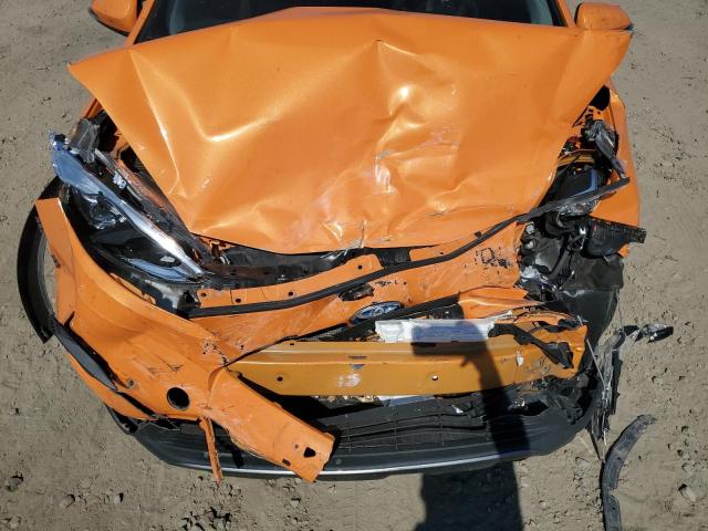 JTDKDTB37J1619860 - 2018 TOYOTA PRIUS C 橙色 照片 11