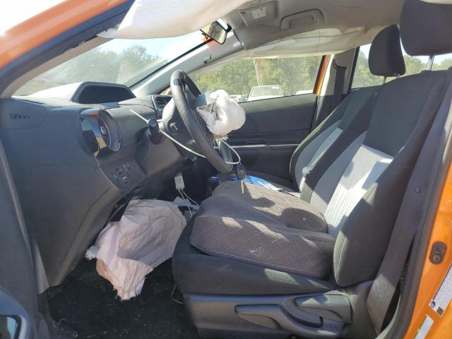 JTDKDTB37J1619860 - 2018 TOYOTA PRIUS C 橙色 照片 7