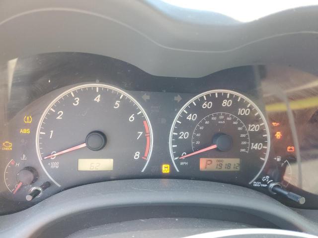 JTDBU4EE9AJ060833 - 2010 TOYOTA COROLLA BASE Սև լուսանկար 9