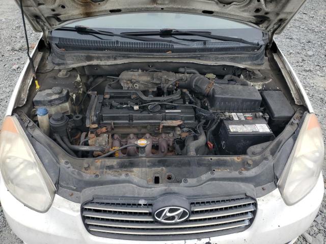 KMHCN45C99U334487 - 2009 HYUNDAI ACCENT GLS Weiß Foto 11