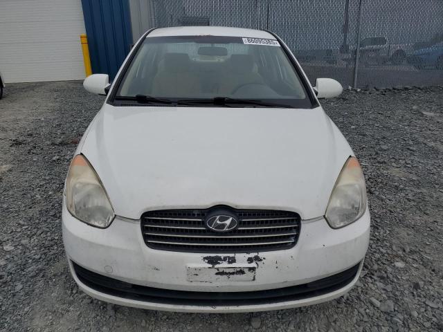 KMHCN45C99U334487 - 2009 HYUNDAI ACCENT GLS Weiß Foto 5