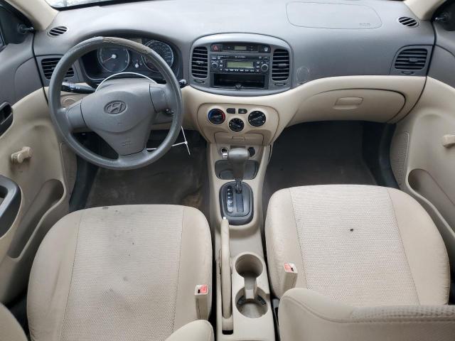 KMHCN45C99U334487 - 2009 HYUNDAI ACCENT GLS Weiß Foto 8