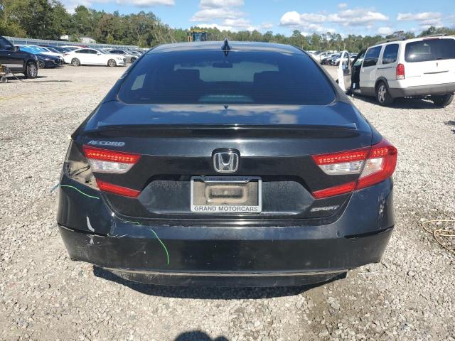 1HGCV1F31JA181614 - 2018 HONDA ACCORD SPORT Siyah fotoğraf 6