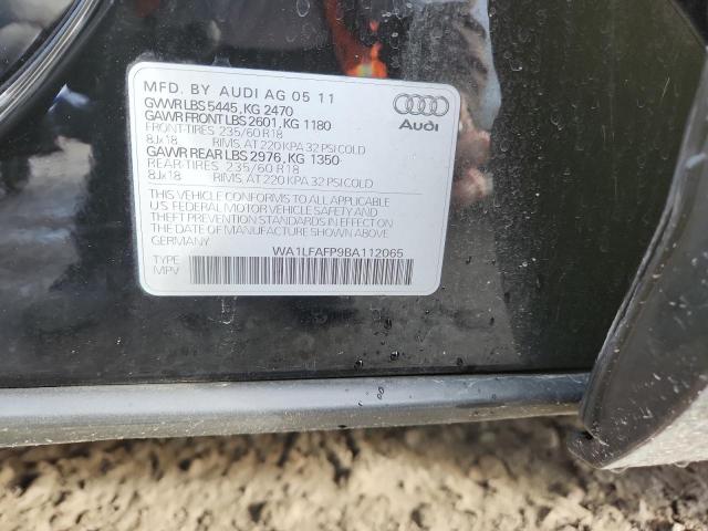 WA1LFAFP9BA112065 - 2011 AUDI Q5 PREMIUM PLUS Qara foto 13