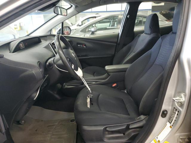 JTDKBRFU6J3592098 - 2018 TOYOTA PRIUS SILVER photo 7